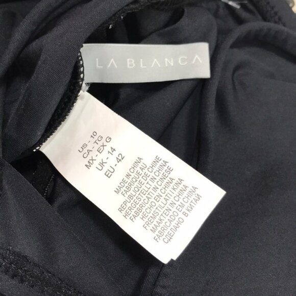 NWOT La Blanca Goddess One-Shoulder Swimsuit - Picture 6 of 6